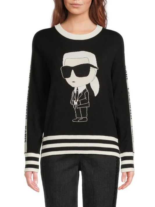 Karl Lagerfeld Paris Karl Graphic Sweatshirt