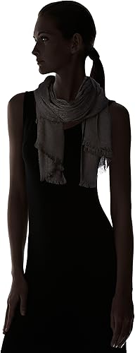 Calvin Klein Lightweight Pashmina Scarf with Tonal Logo Pattern