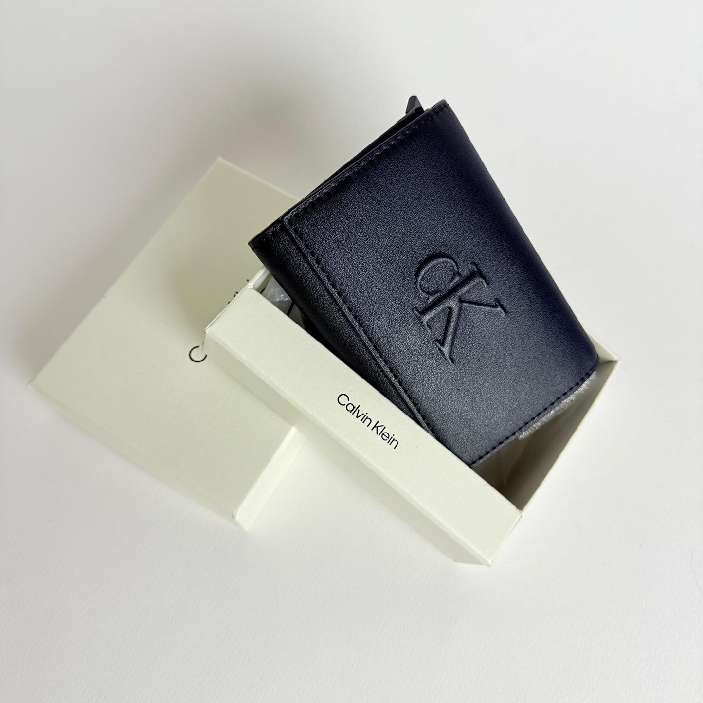 Calvin Klein Embossed Logo Bifold Wallet