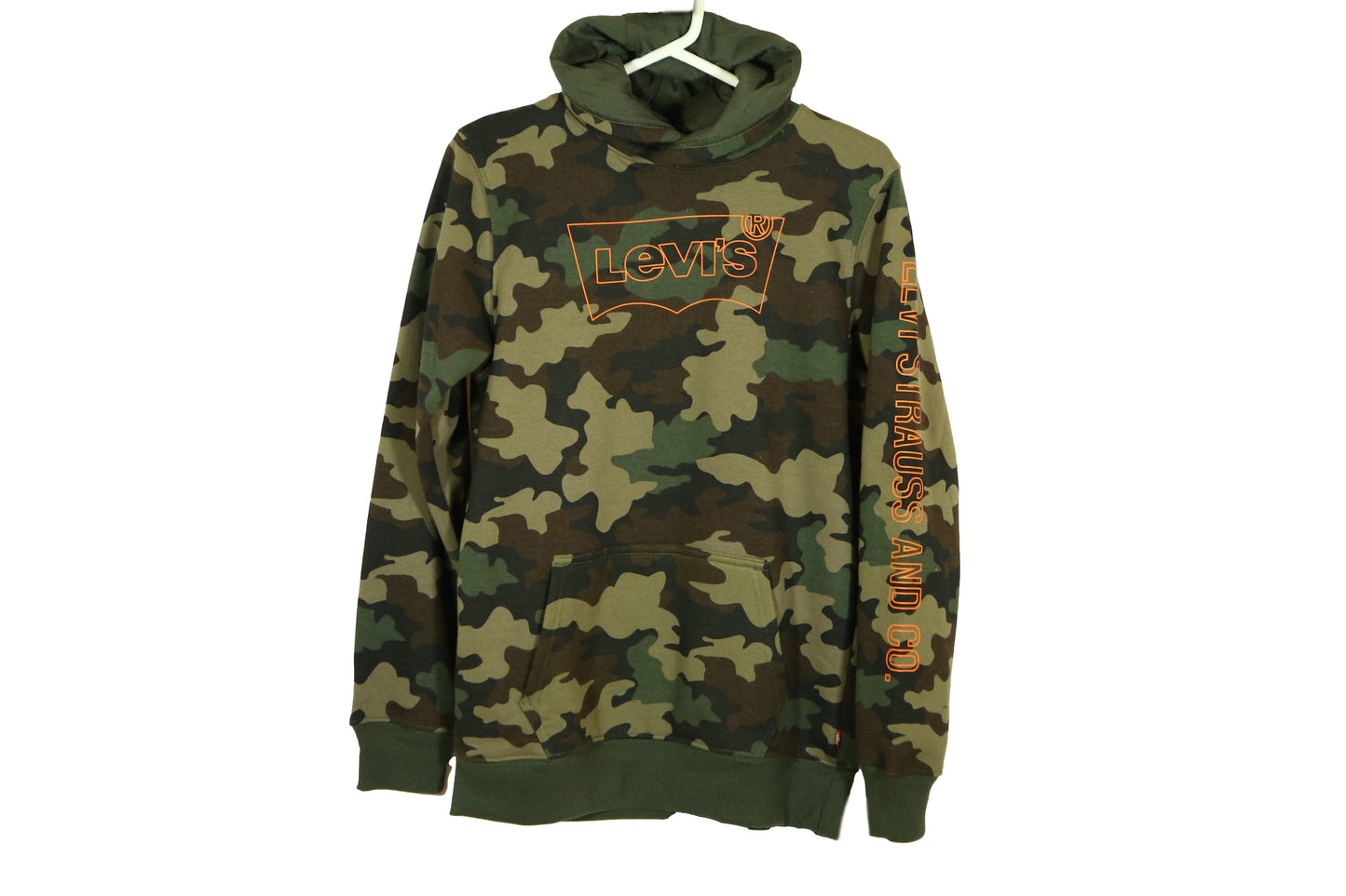 Levi’s Camo Fleece Pullover Hoodie