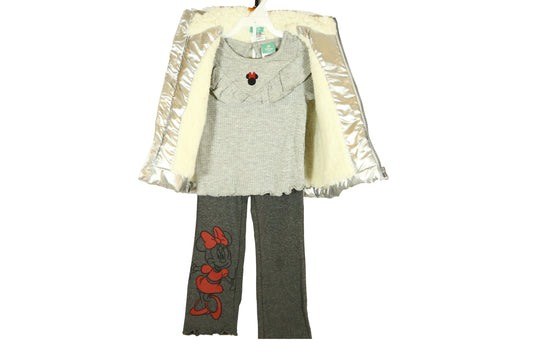 Disney Girl 3 Pieces set with vest
