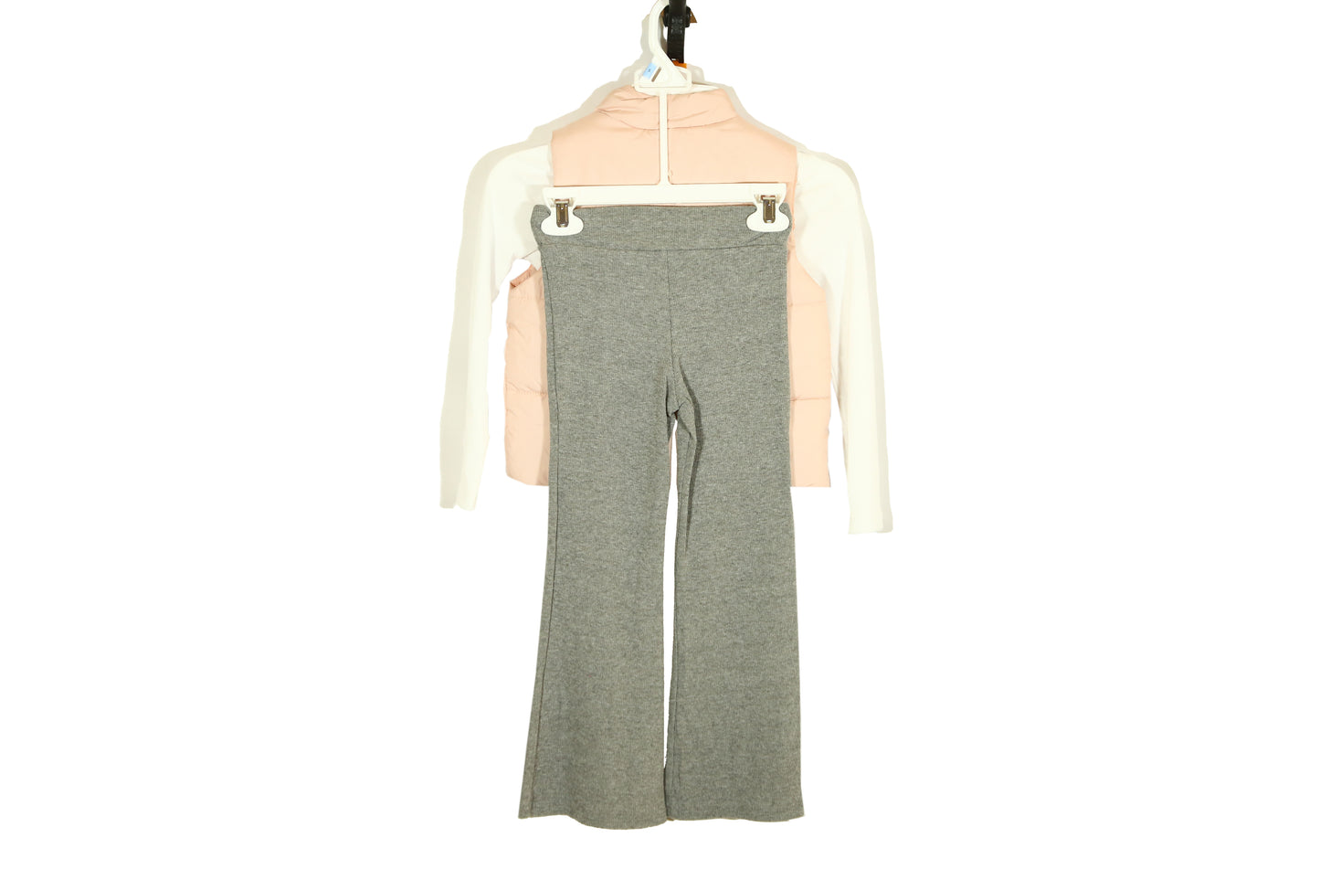DKNY Girl's 3-Piece T-Shirt, Vest & Legging Set