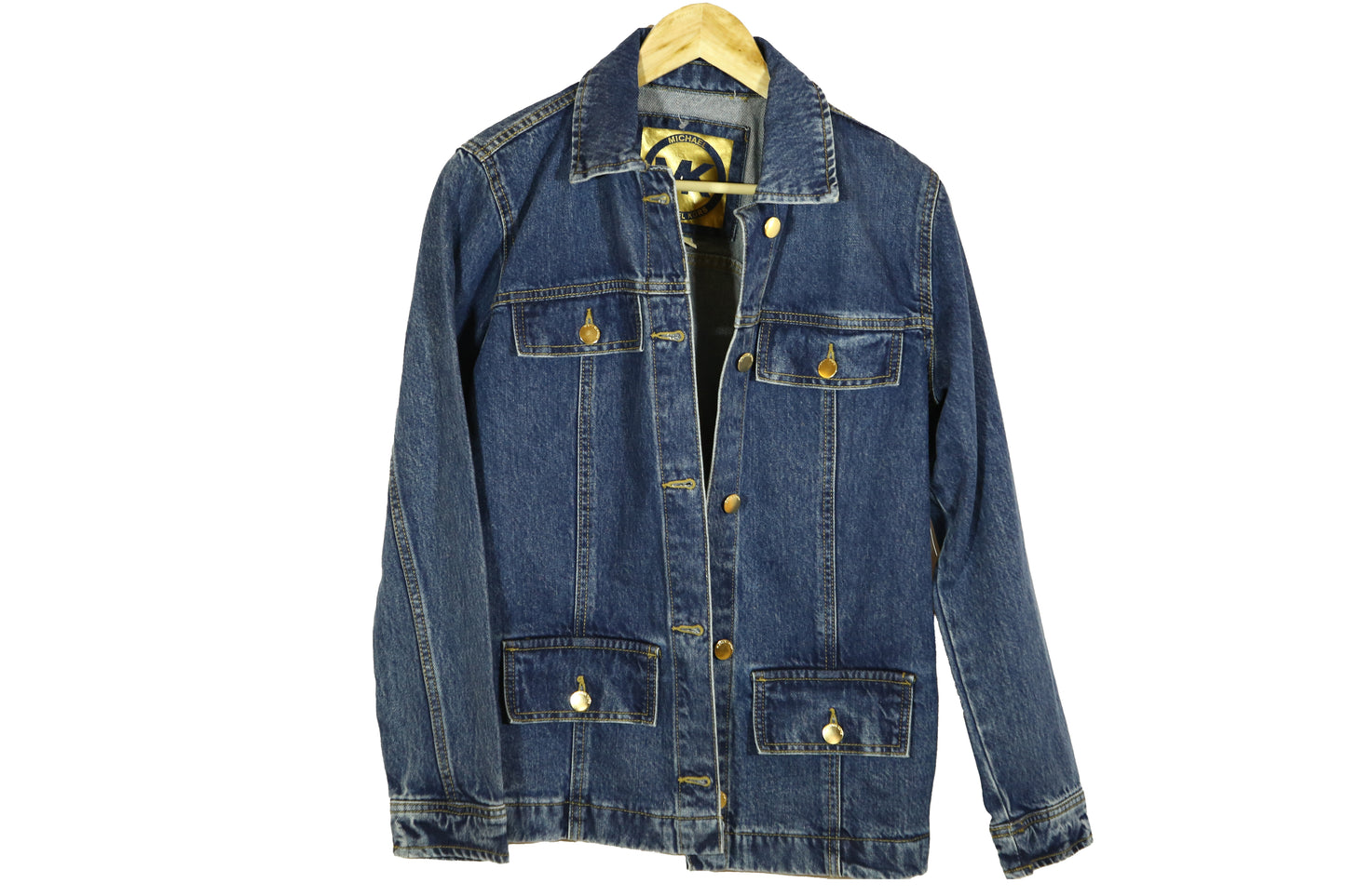 Michael Kors Jacket Designer In Blue Denim