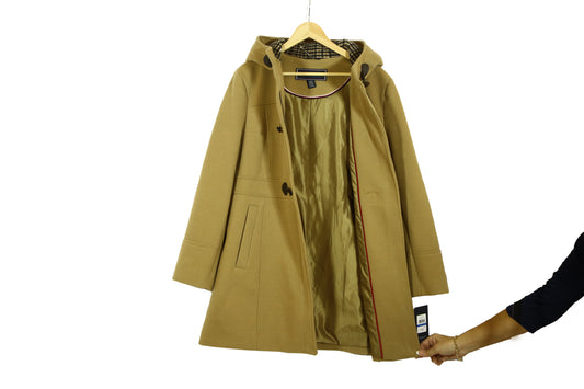 Tommy Hilfiger Women's Hooded Toggle Walker Coat