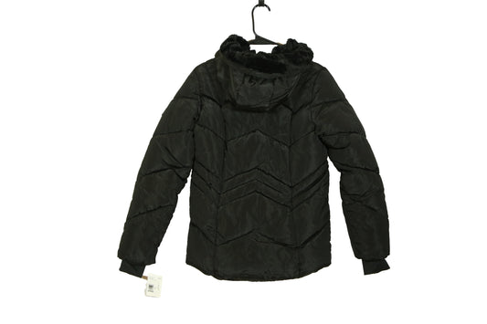 DKNY Girls Winter Jacket - Insulated Puffer - Soft Sherpa Fur Lined Parka With Hoodie