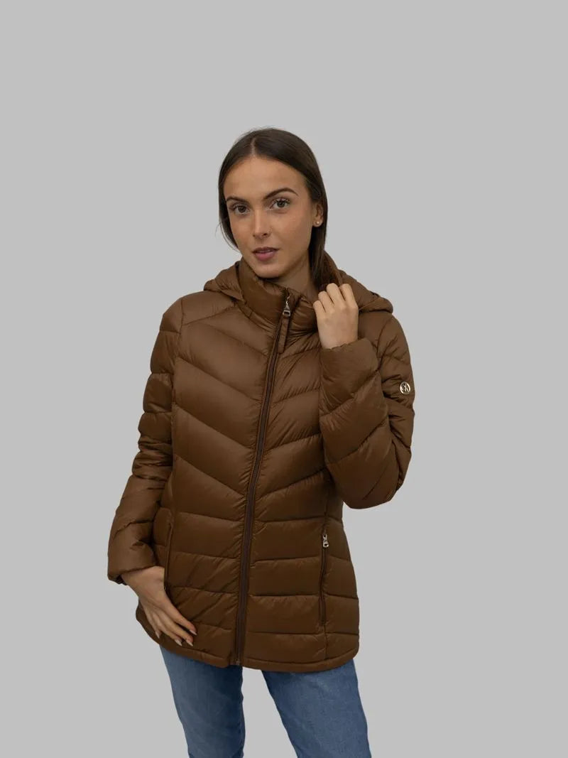 Calvin Klein Chevron Quilted Down Women's Jacket