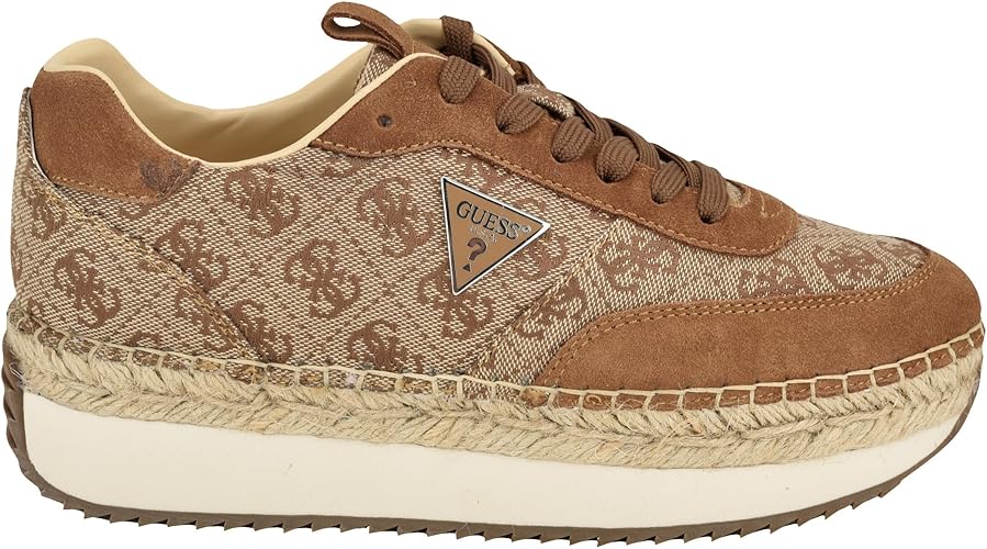 Guess Women's Stefen Lace-Up Platform Espadrille Sneakers