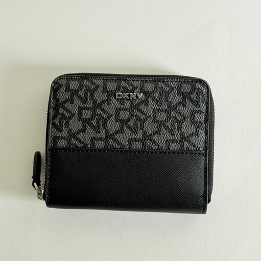 DKNY Gray Bryant Zip Around wallet