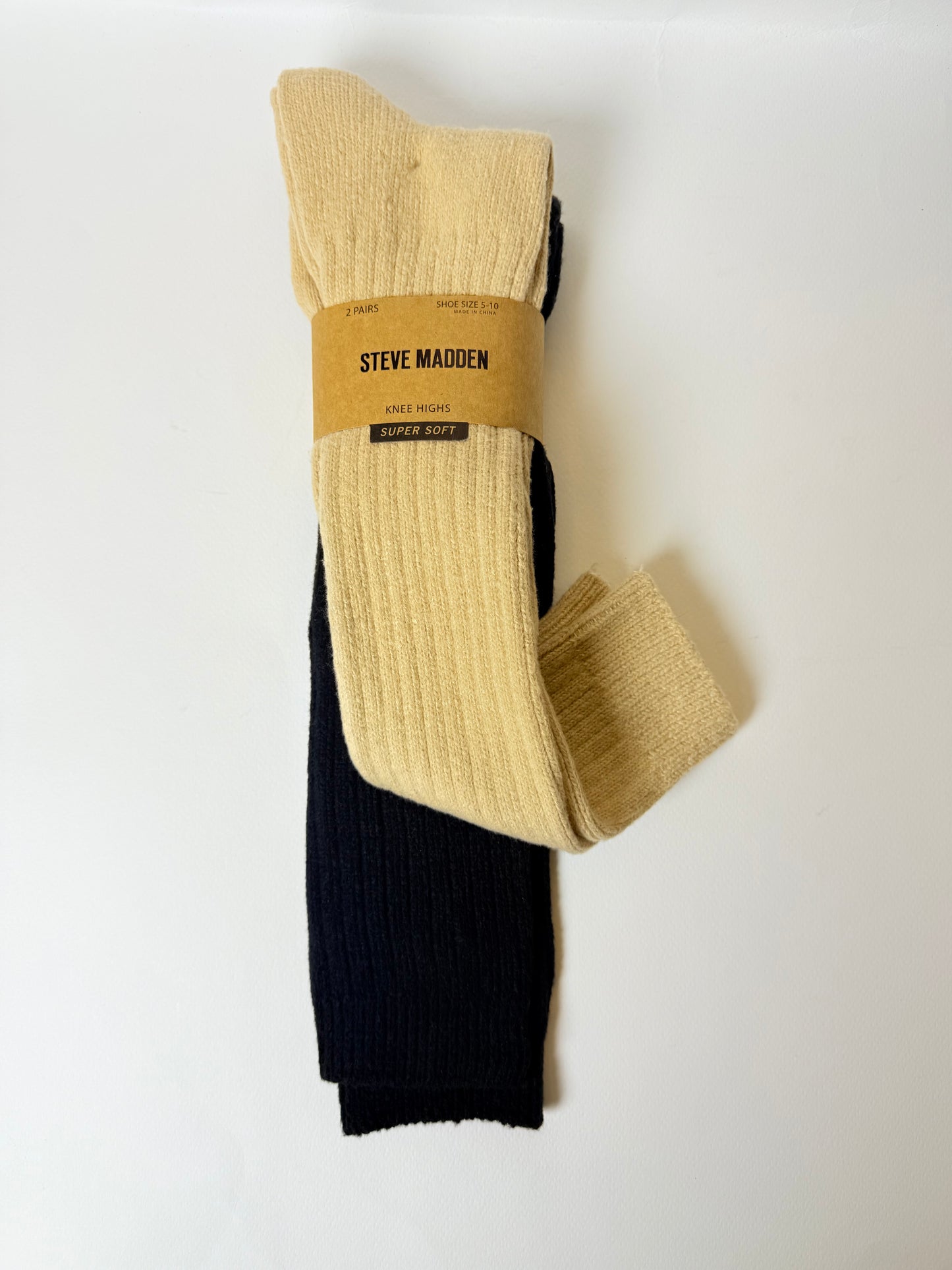 Steve Madden Fall 2 Pack Marled Knee High Socks