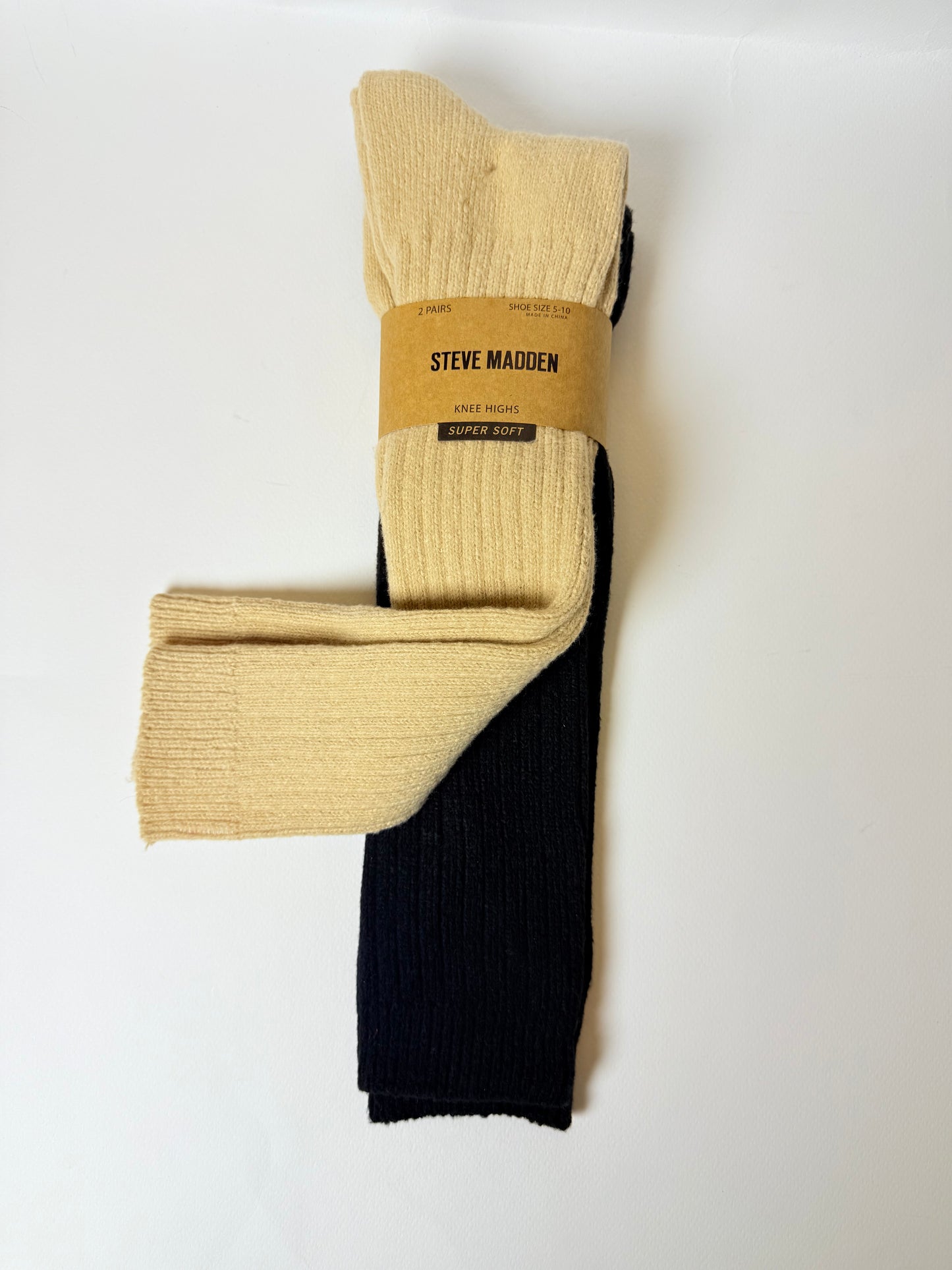 Steve Madden Fall 2 Pack Marled Knee High Socks