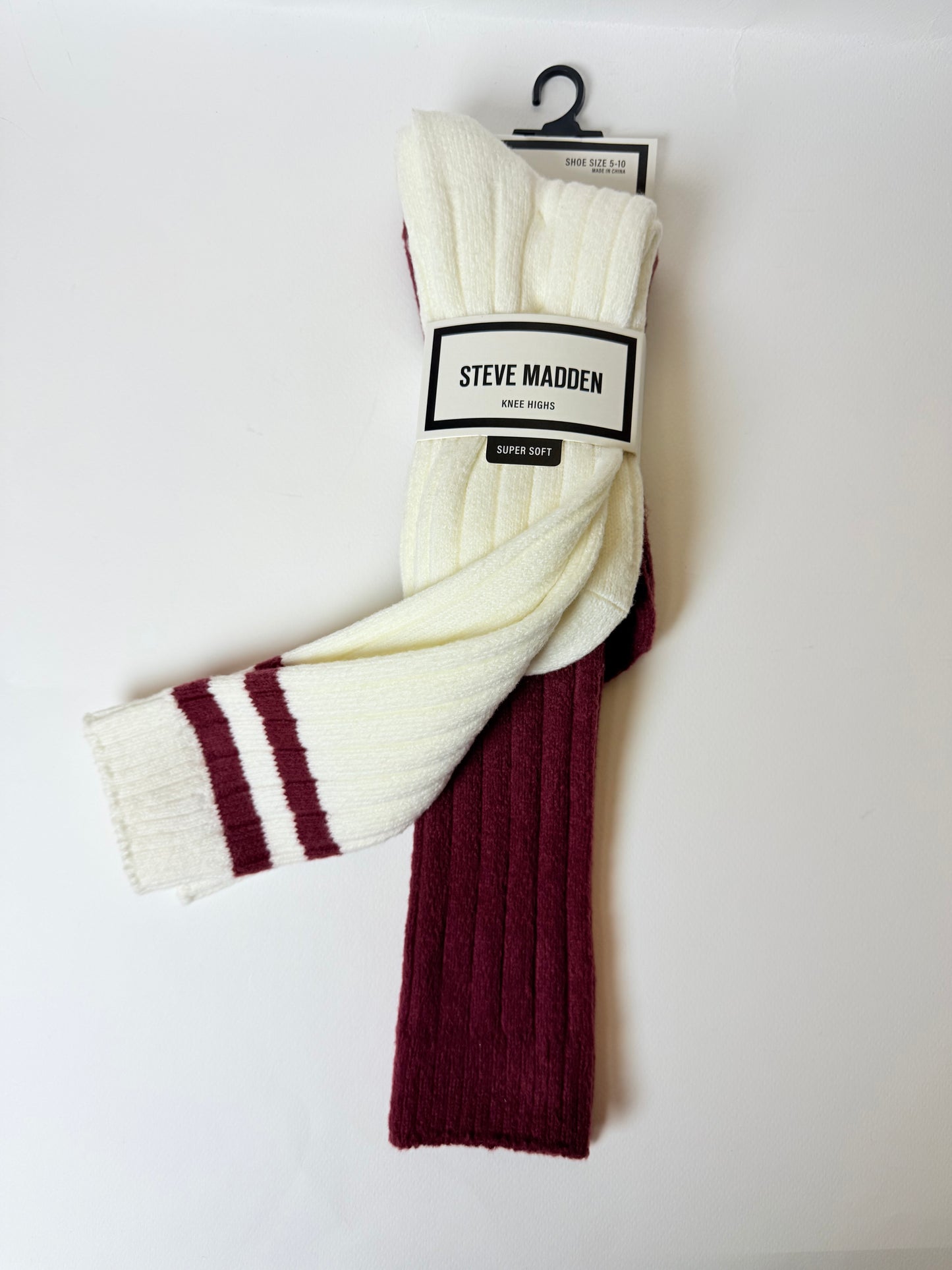 Steve Madden Fall 2 Pack Marled Knee High Socks