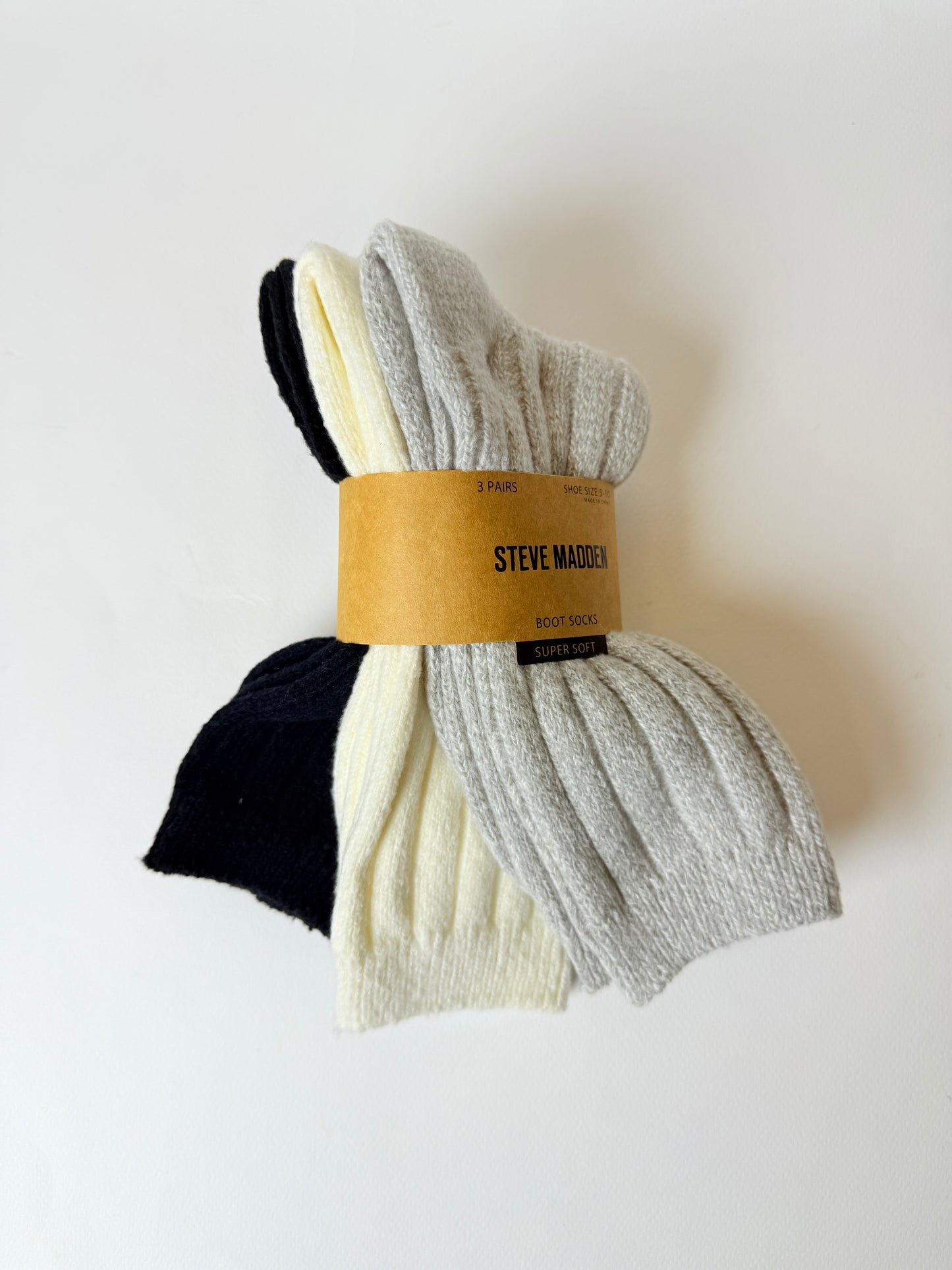 Steve Madden Fall 2 Pack Marled Knee High Socks