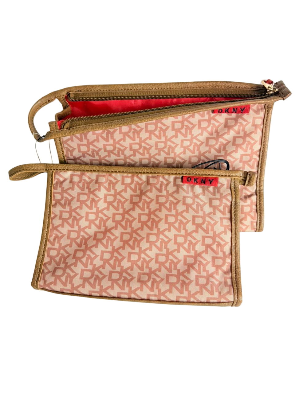 DKNY Signature Exclusive Cosmetic Dome Bag - Pack of 2