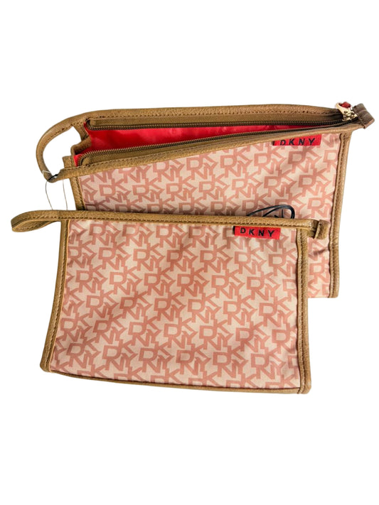 DKNY Signature Exclusive Cosmetic Dome Bag - Pack of 2