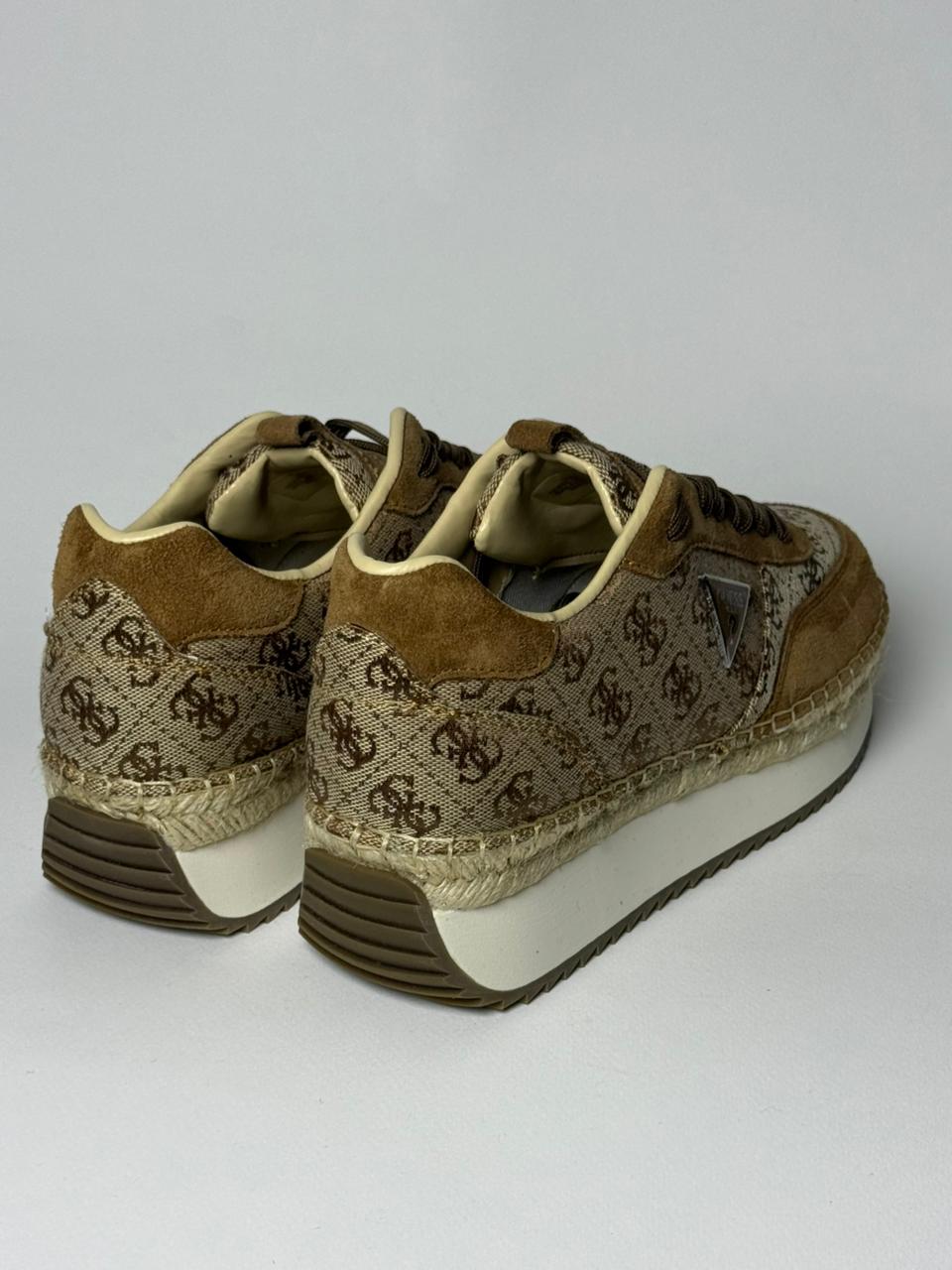 Guess Women's Stefen Lace-Up Platform Espadrille Sneakers