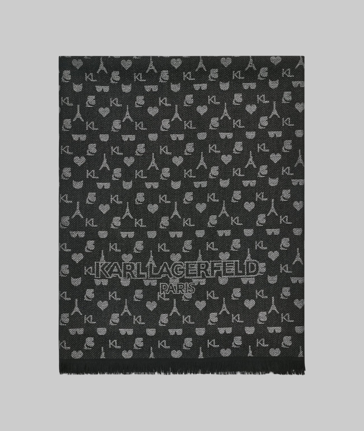 Karl Lagerfeld METALLIC KARL ICON PASHMINA