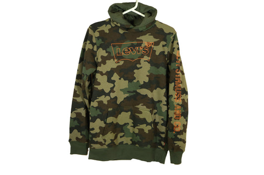 Levi’s Camo Fleece Pullover Hoodie