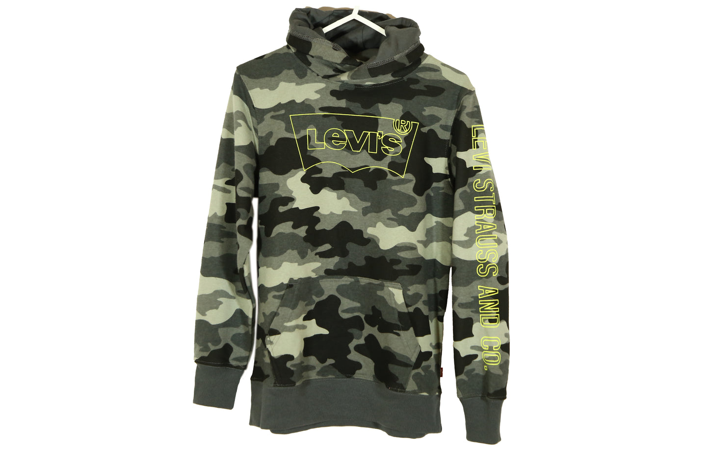 Levi’s Camo Fleece Pullover Hoodie