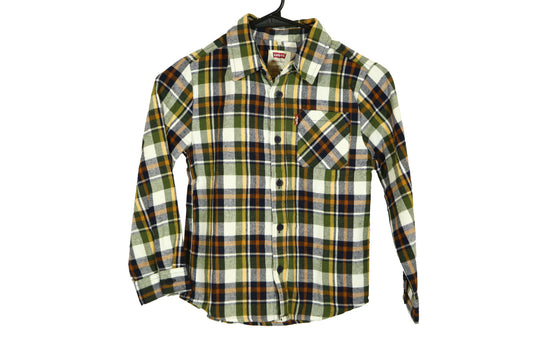 Levi's Youth Boy's Long Sleeve Button Up Classic Shirt