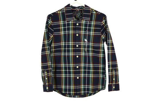 Tommy Hilfiger Youth Boy's Long Sleeve Button Up Classic Shirt