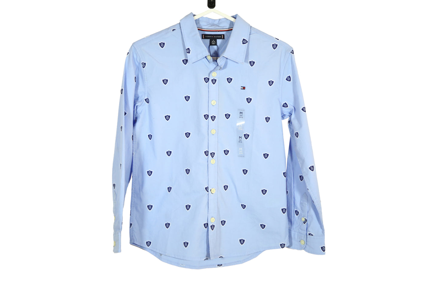 Tommy Hilfiger Youth Boy's Long Sleeve Button Up Classic Shirt