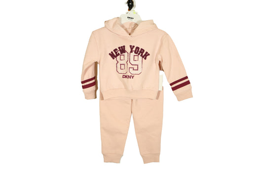 DKNY Girls' 3- Pieces Fleece Joggers Set