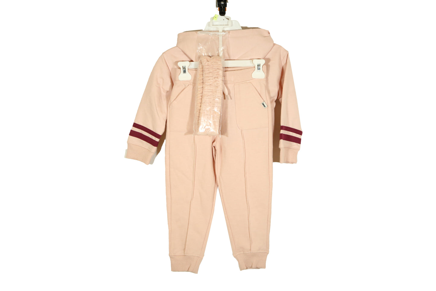 DKNY Girls' 3- Pieces Fleece Joggers Set