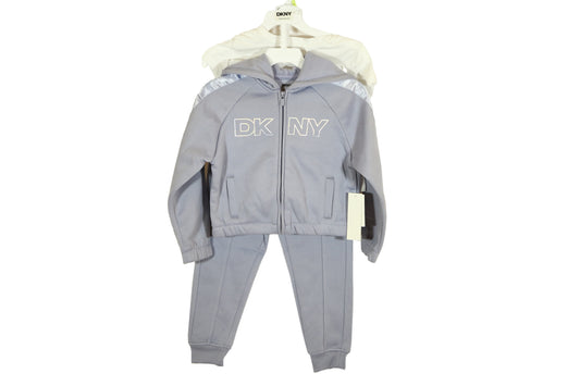 DKNY Girls' 3- Pieces Fleece Joggers Set