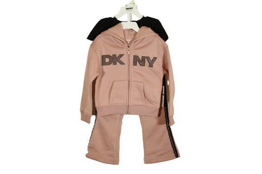 DKNY Girls' 3- Pieces Fleece Joggers Set