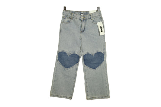 DKNY Girls Mid-Wash Straight Fit Jeans