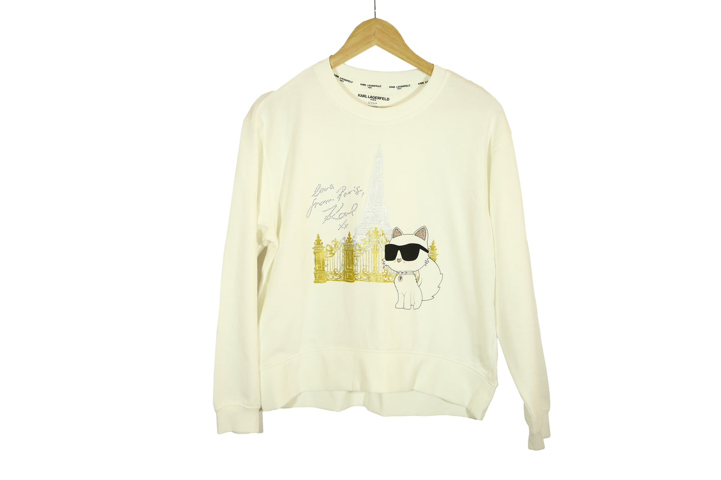 Karl Lagerfeld Paris Choupette Graphic Sweatshirt