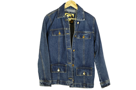 Michael Kors Jacket Designer In Blue Denim