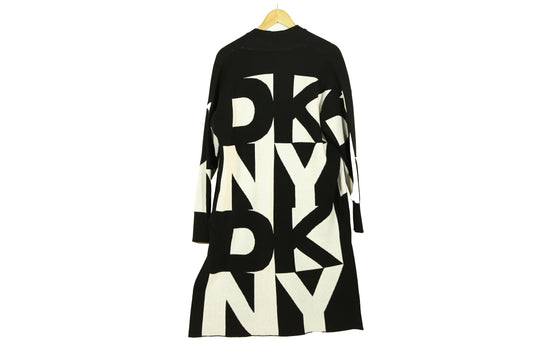 DKNY Cardigan Open Stack Logo Oversize