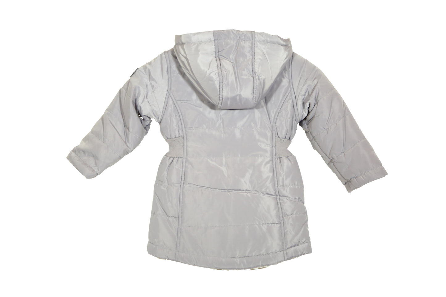 DKNY Reversible Girls Winter Coat - Cozy Reversible Faux Fur