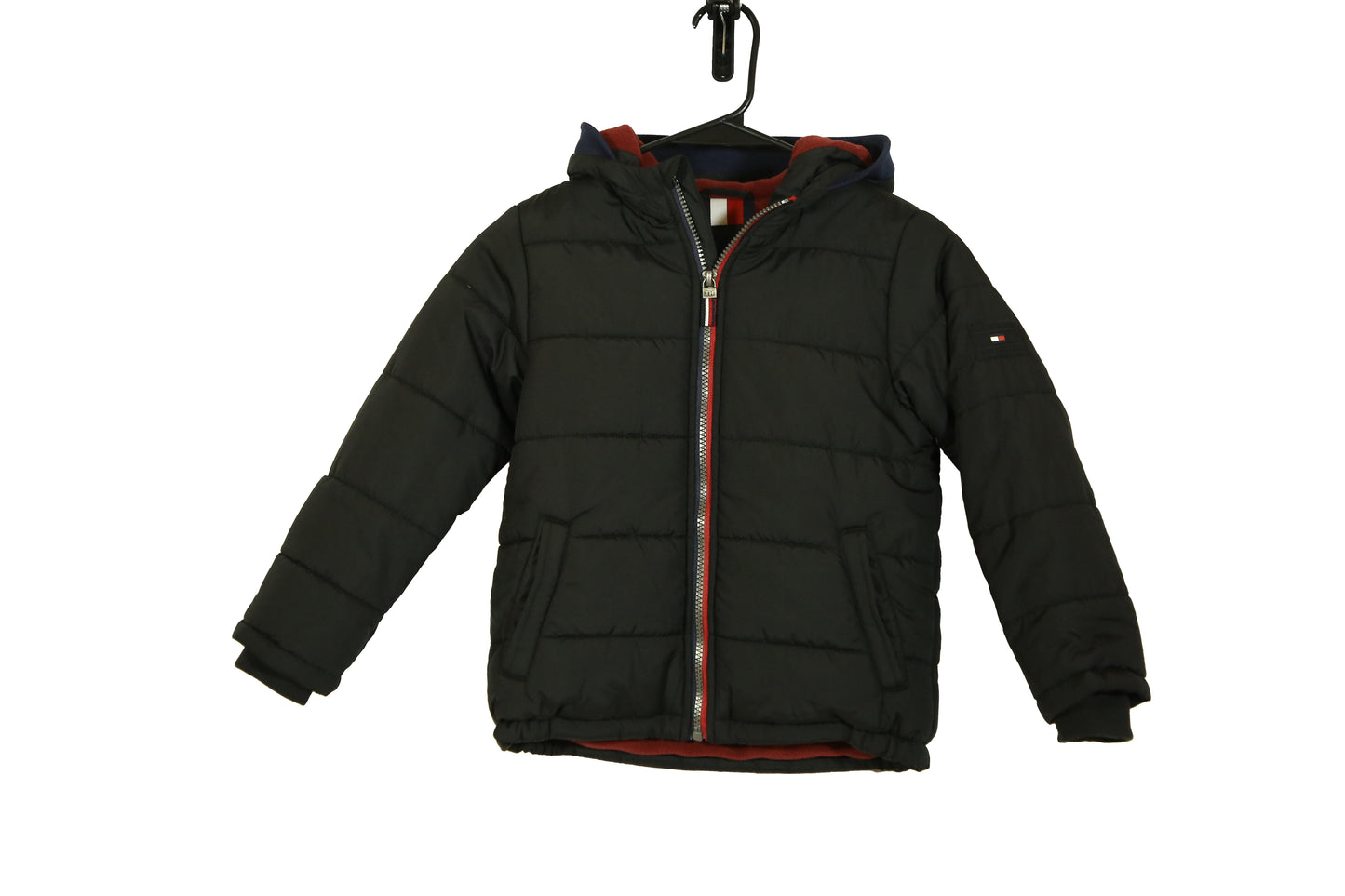 Tommy Hilfiger Boys Puffer Jacket with Signature Stripe