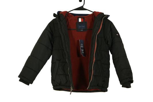 Tommy Hilfiger Boys Puffer Jacket with Signature Stripe
