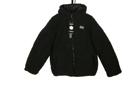 DKNY Reversible Boy's Winter Coat -  Quilted Puffer Jacket