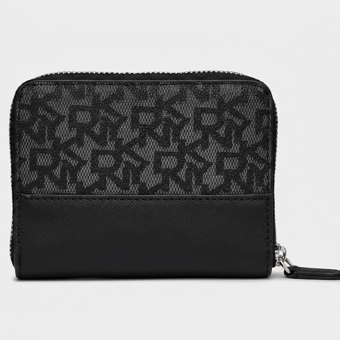 DKNY Gray Bryant Zip Around wallet