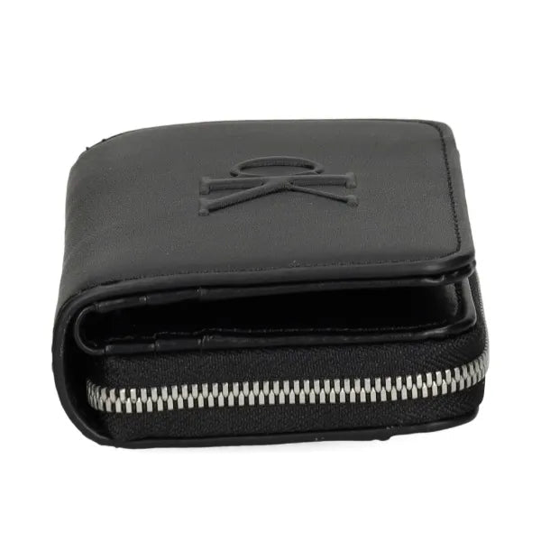 Calvin Klein Embossed Logo Zip Wallet