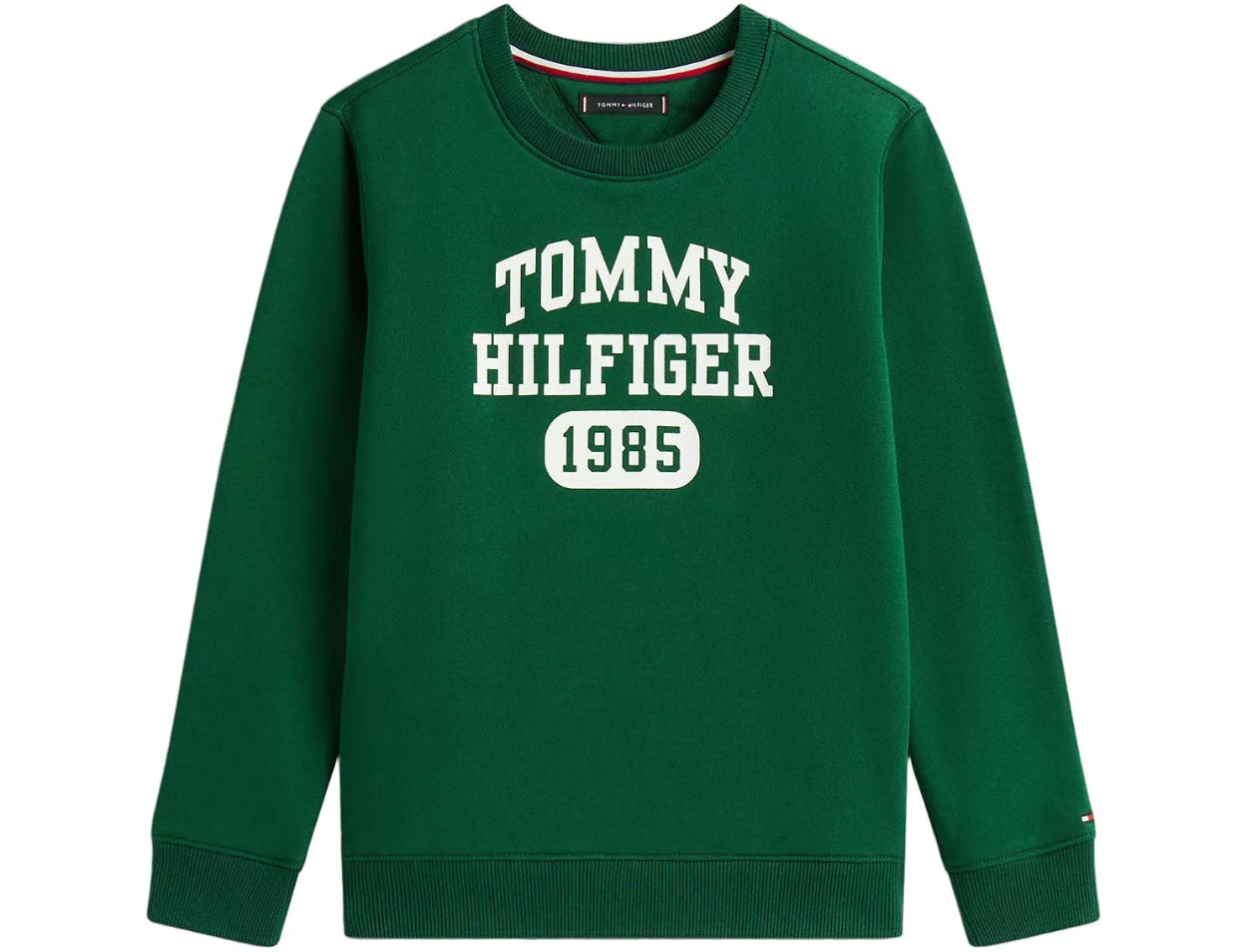 Tommy Hilfiger Boys' Crewneck Logo Fleece Sweatshirt