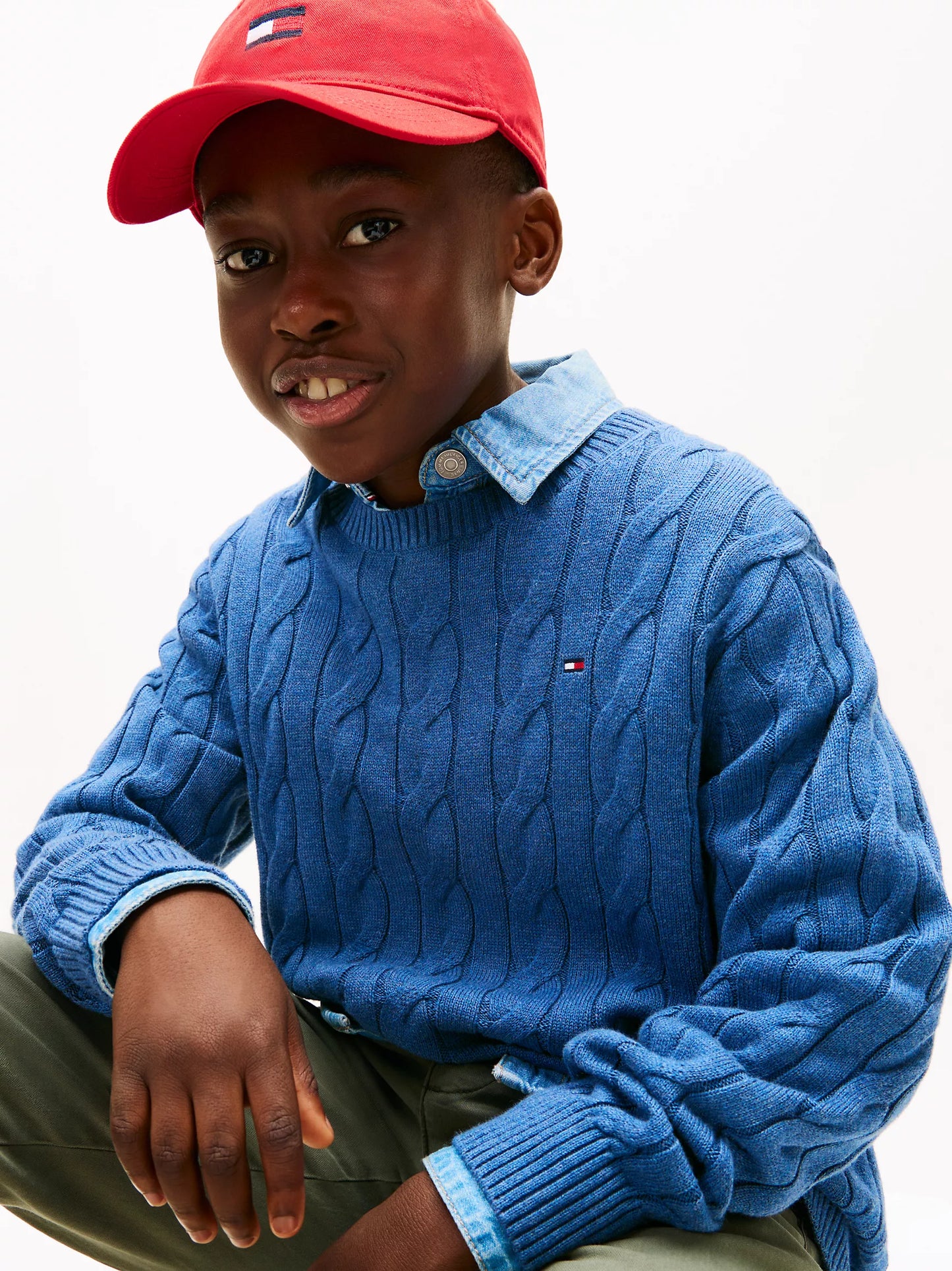 Kids' Cable Knit Sweater