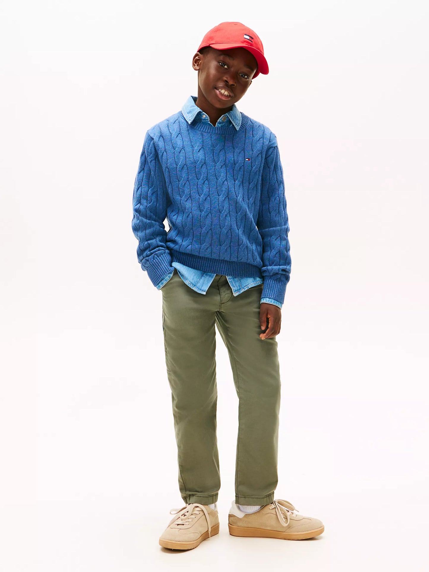 Kids' Cable Knit Sweater