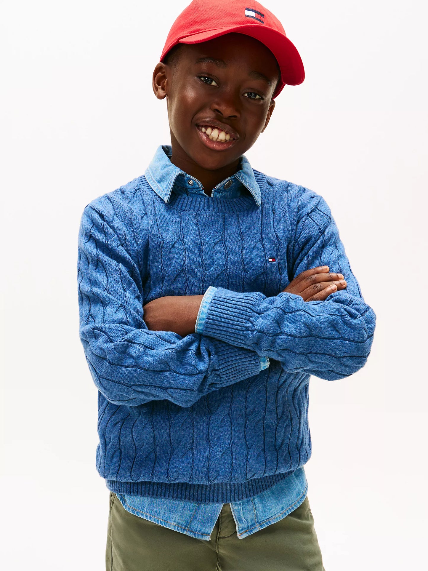 Kids' Cable Knit Sweater