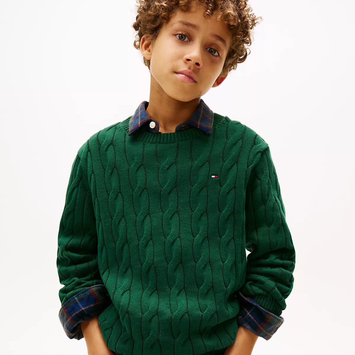 Kids' Cable Knit Sweater