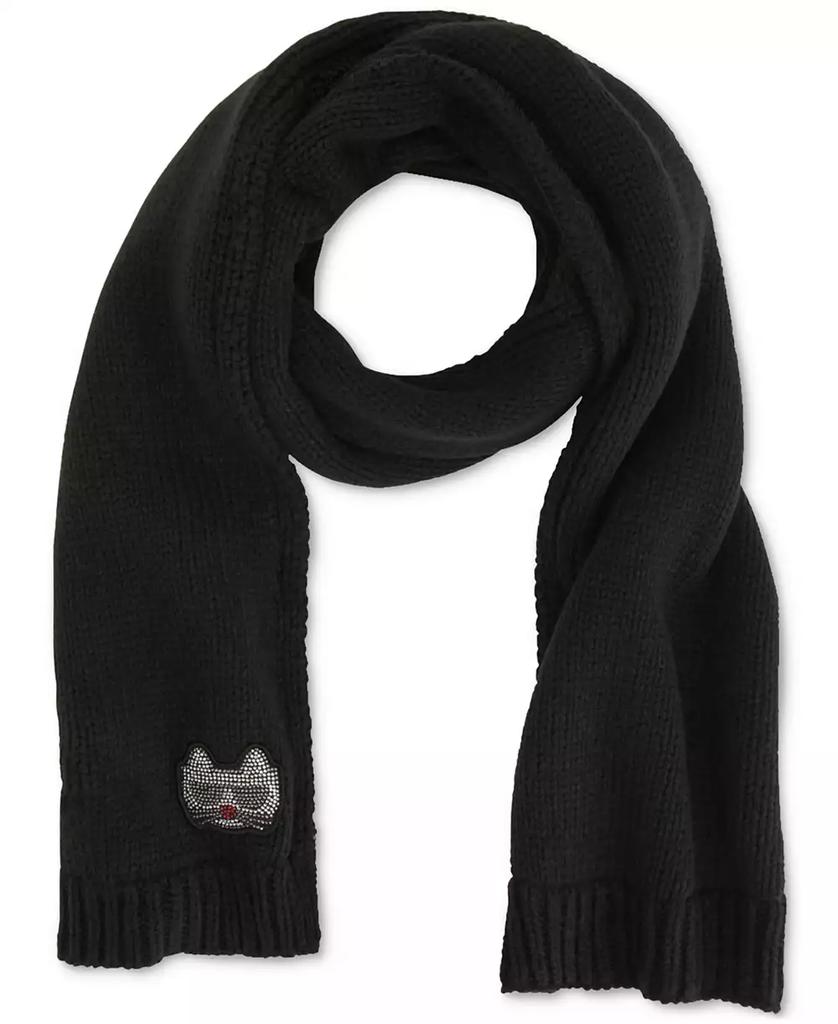 Karl Lagerfeld Paris Women's Disco Kitty Lined Scarf