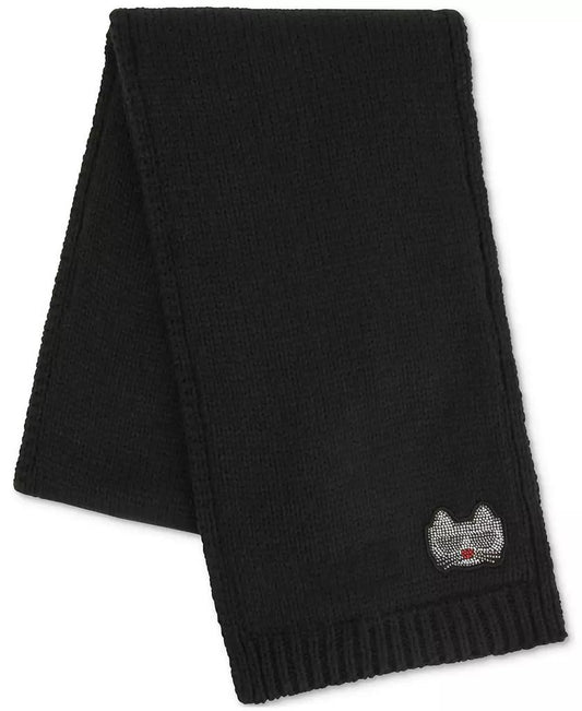 Karl Lagerfeld Paris Women's Disco Kitty Lined Scarf