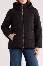 CALVIN KLEIN PERFORMANCE Faux Fur Lined Hood Women's Puffer Jacket