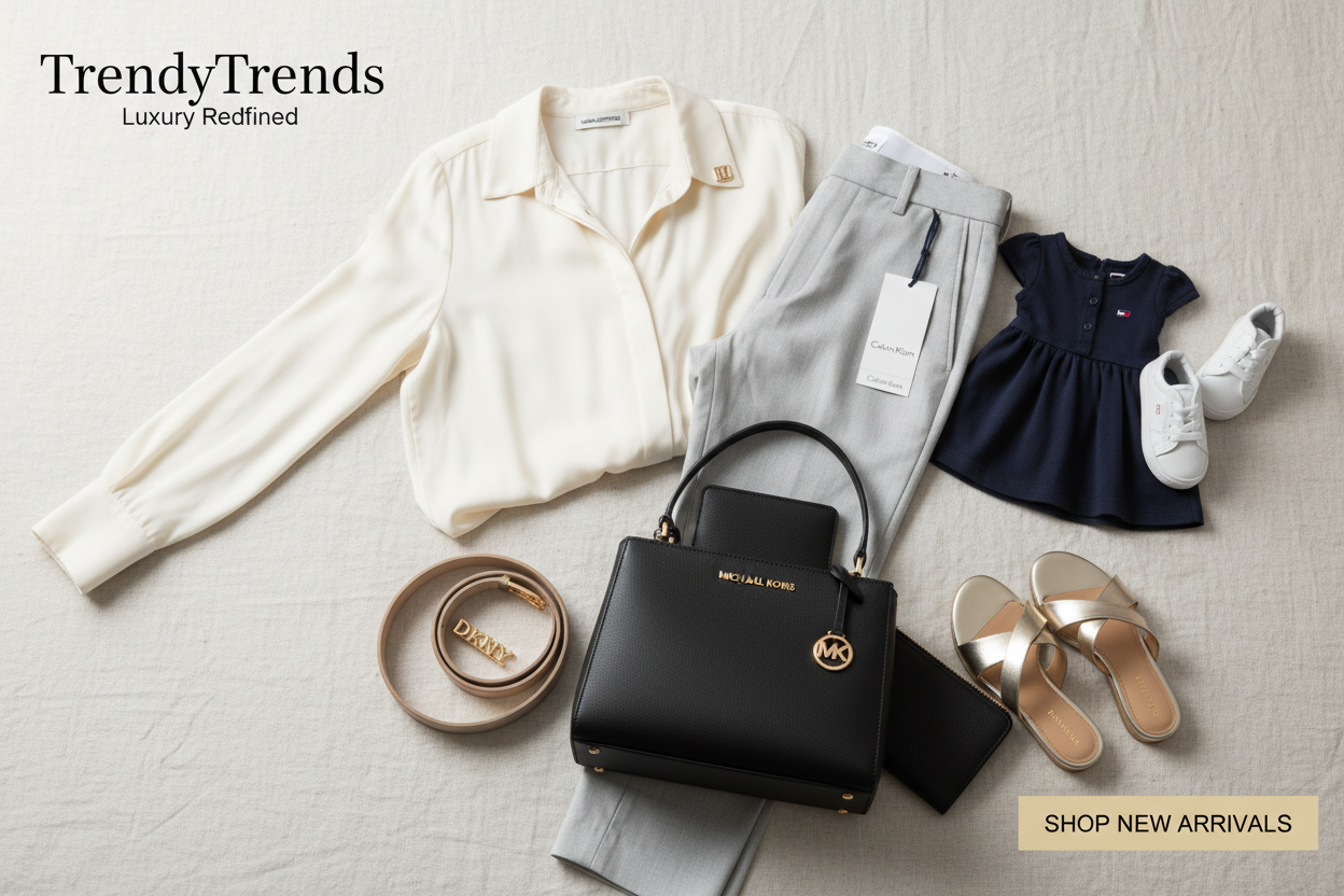 trendytrends— from women’s clothing, kids’ outfits, to designer bags, wallets, belts, sandals, and so much more  karl lagerfeld,calvin klein, dkny, tommy hilfiger, michael kors...  from women’s clothing, kids’ outfits, to designer bags, wallets, belts, sandals, and so much more.